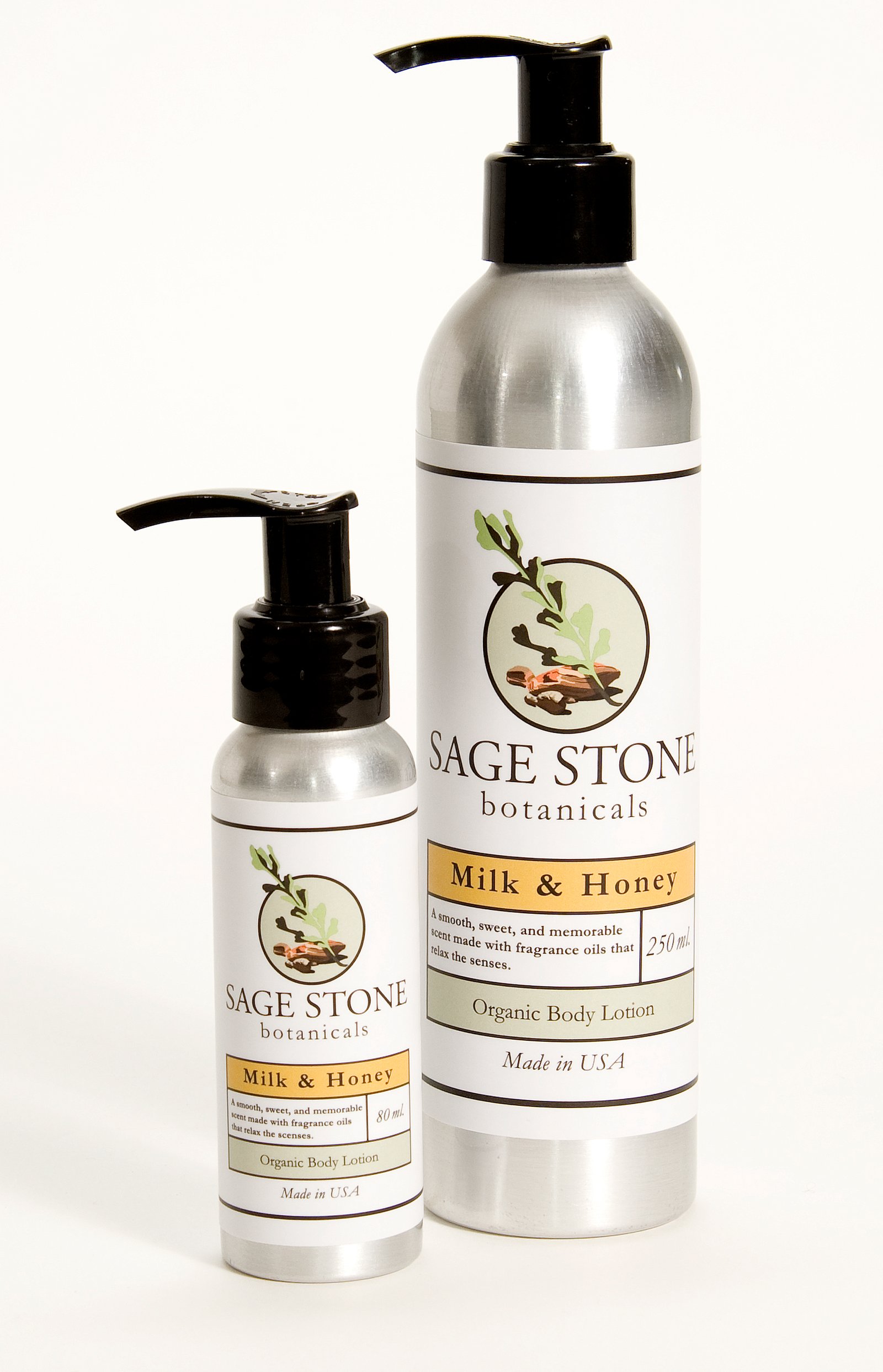 Custom Labels for Sage Stone Botanicals