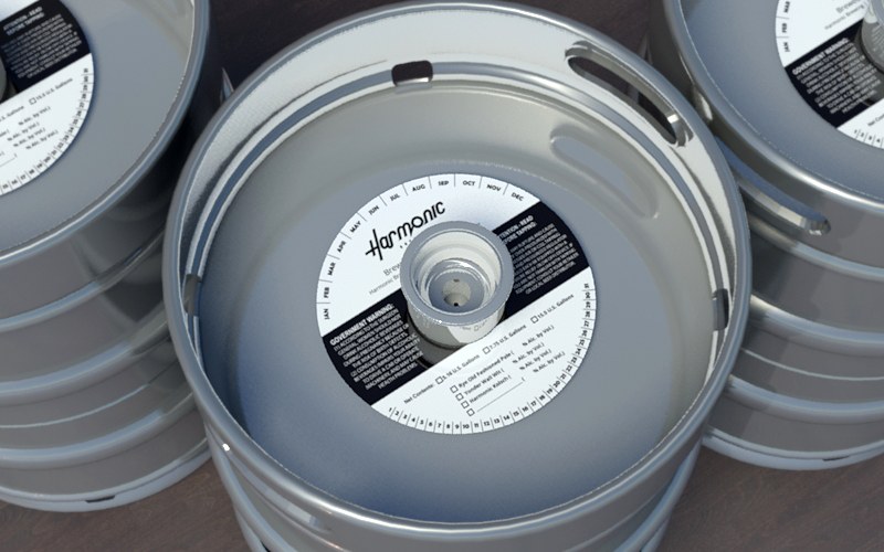 Harmonic Brewing Keg Collar