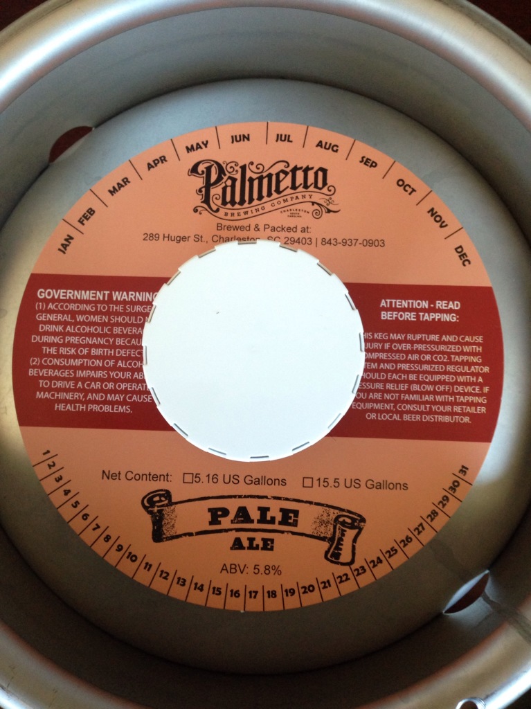 Palmetto Brewing Keg Collars