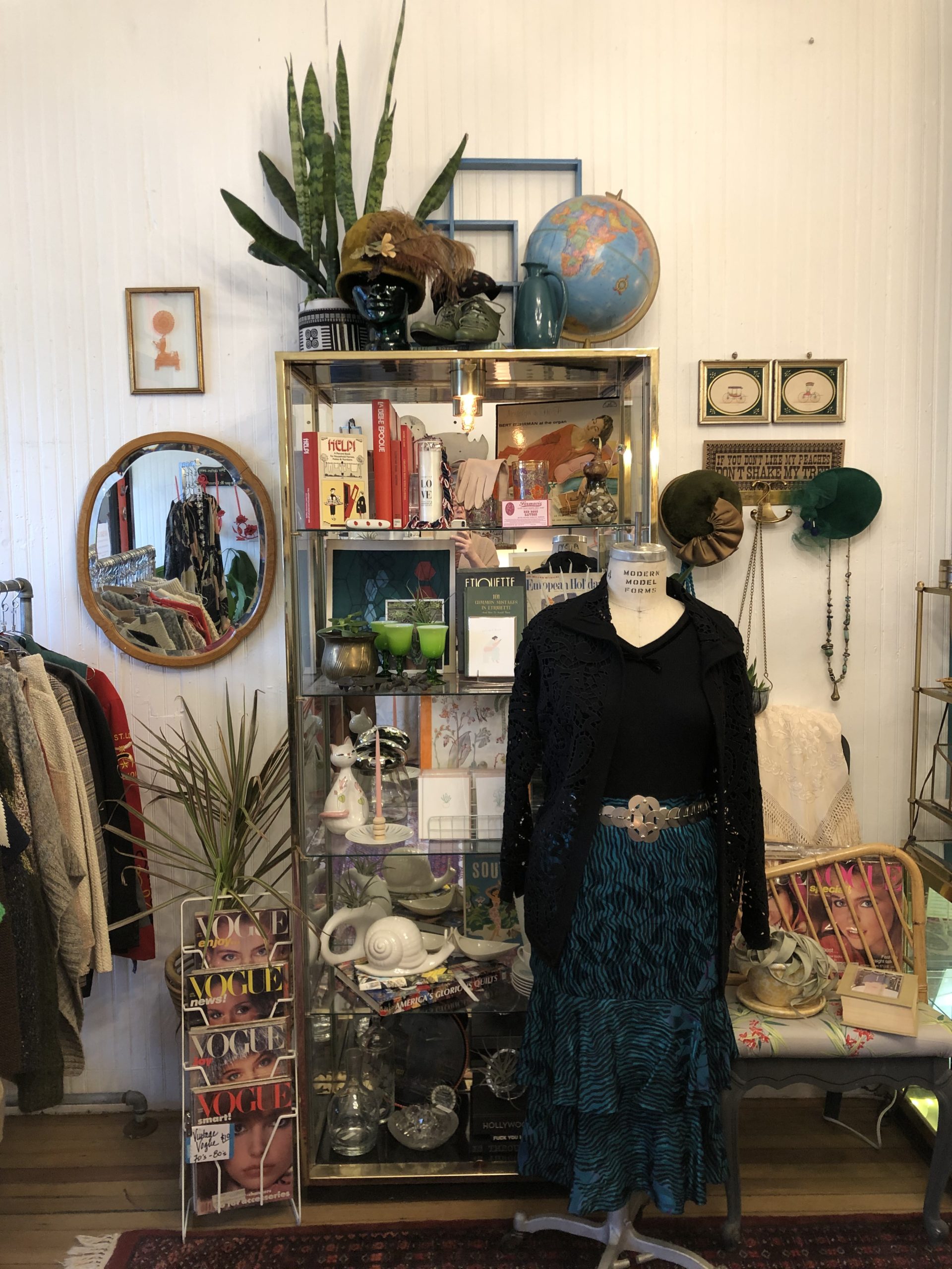 Vintage clothes and accessories