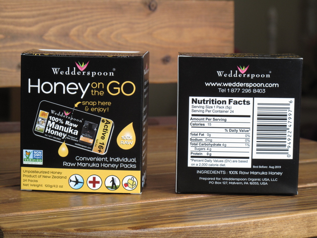 wedderspoon manuka honey custom boxes