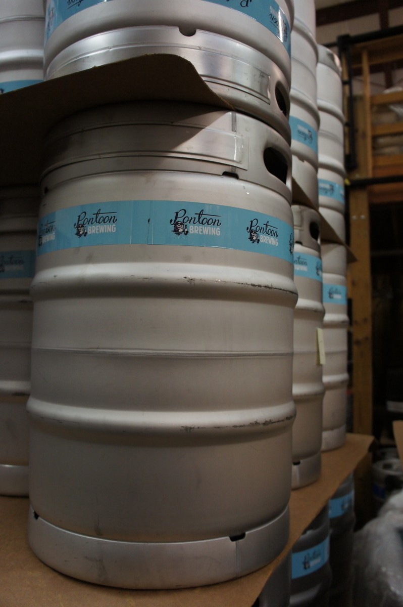 Keg Wraps for Pontoon Brewing