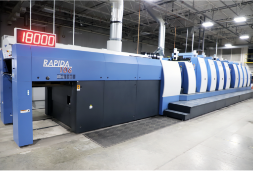 Cedar Graphics achieves 30% increase in productivity and increased customer satisfaction with its Koenig & Bauer Rapida 106.