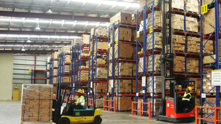 product packaging warehousing
