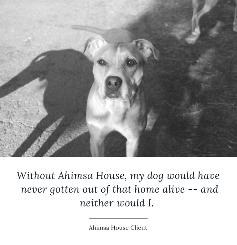 Ahimsa House client testimonial