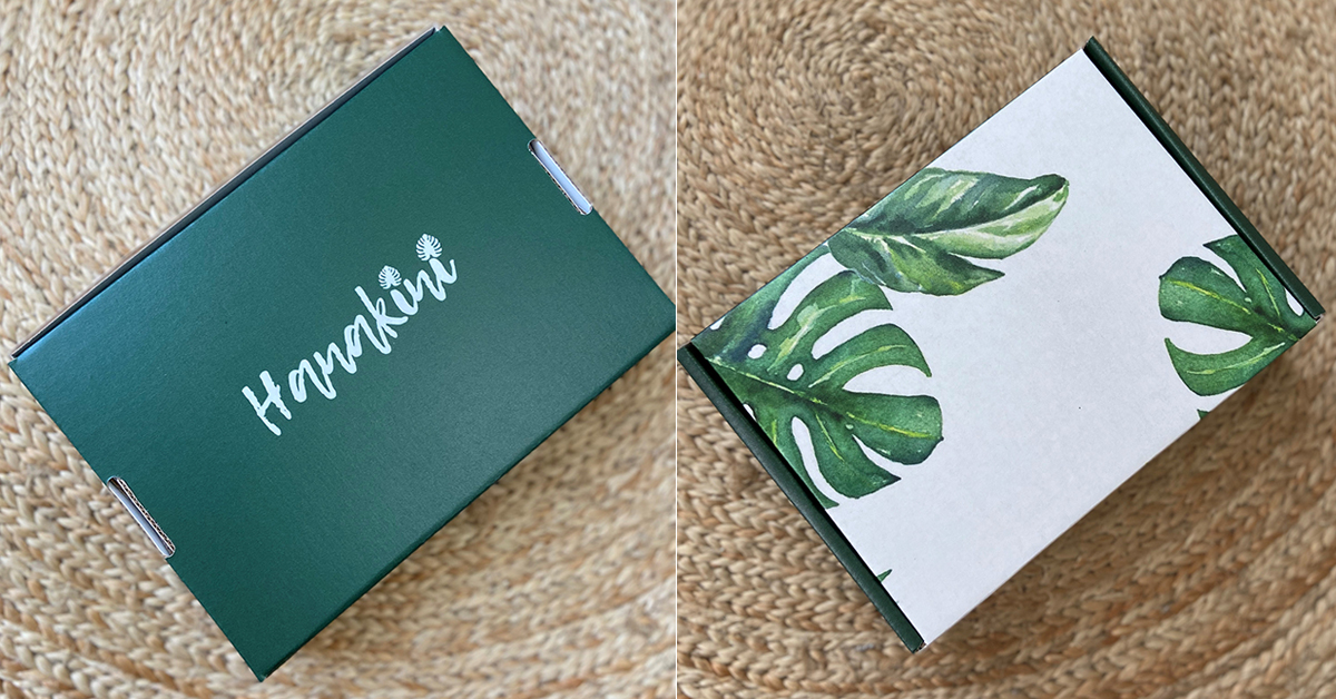 Hanakini Swim custom mailer boxes