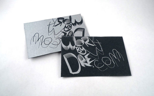 Black Business Cards - WorkByDrew