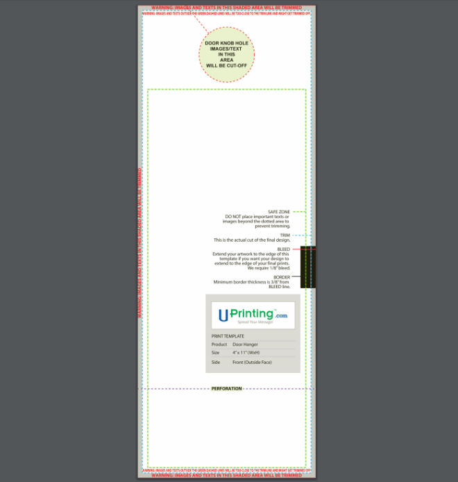 door hanger template example 3