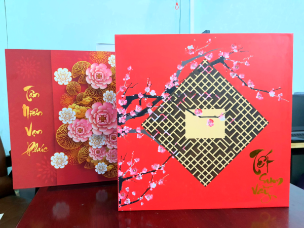 Tet gift boxes made In Bac Viet