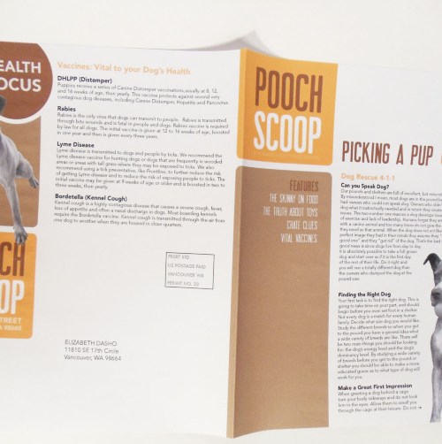 Pooch Scoop Newsletter Inside