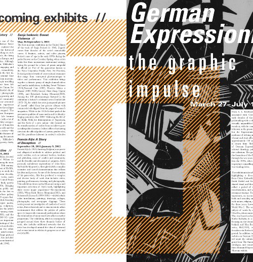 Museum of Modern Art Newsletter - Issue #4 More Inside Pages