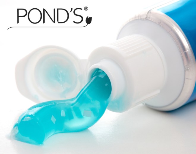 pond's toothpaste