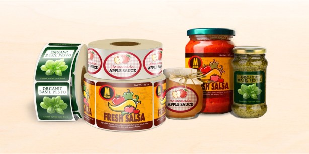 Roll Canning Labels