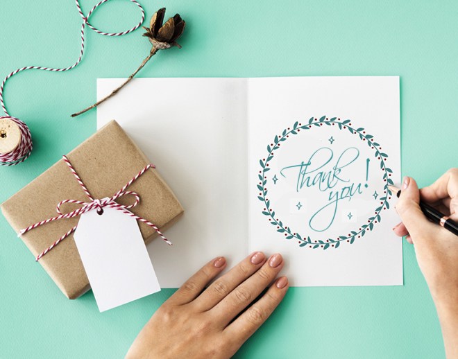 how to make thank you cards pop