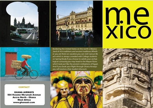 mexico travel brochure