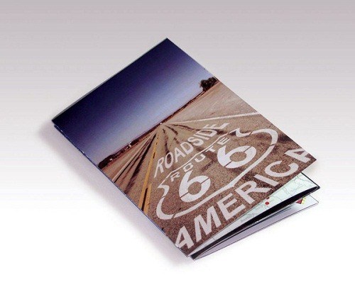 travel brochure examples - route 66