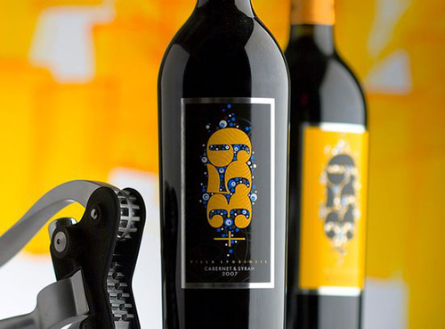 Jordan Jelev wine label designs