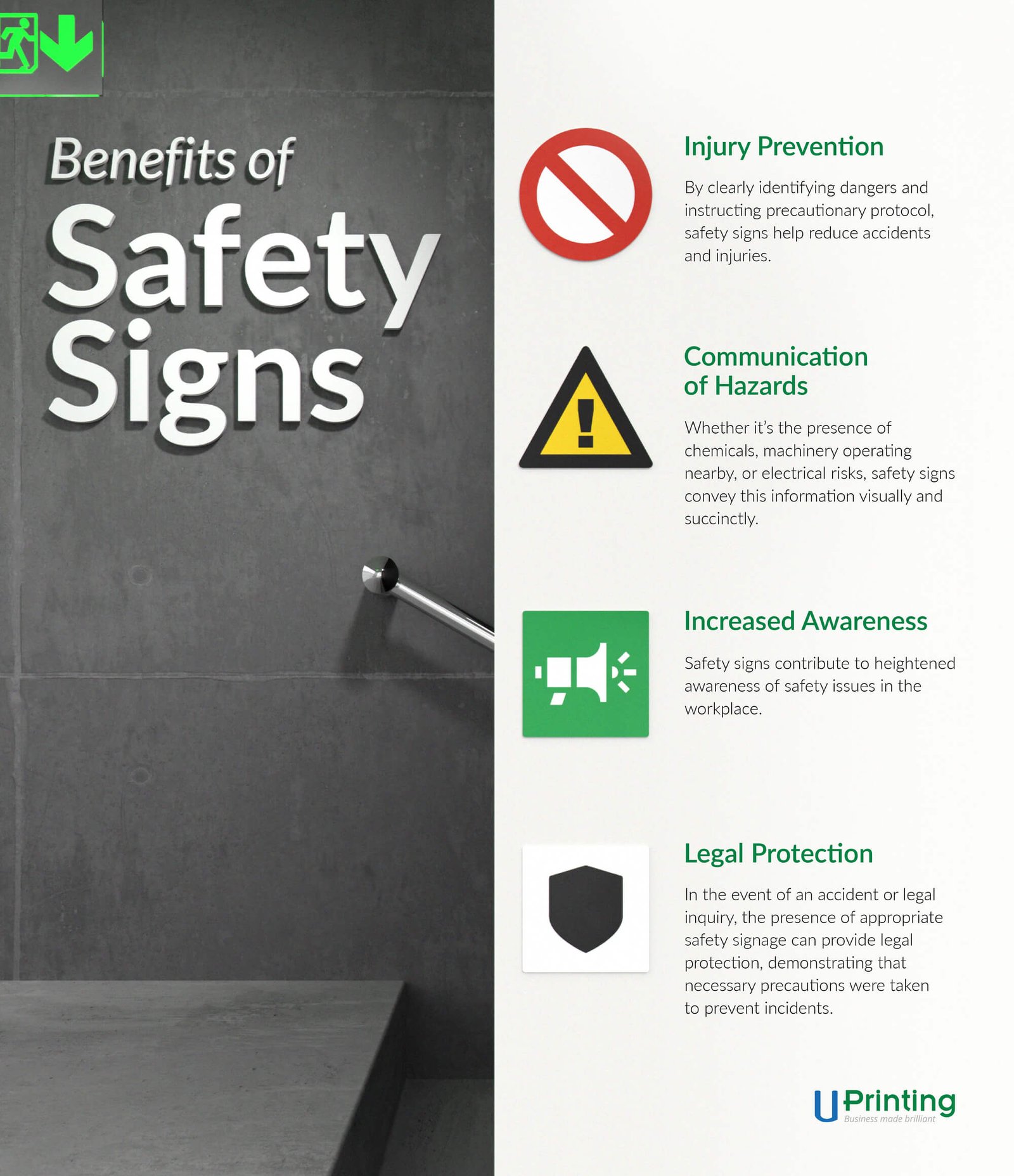 Safety Signs Benefits